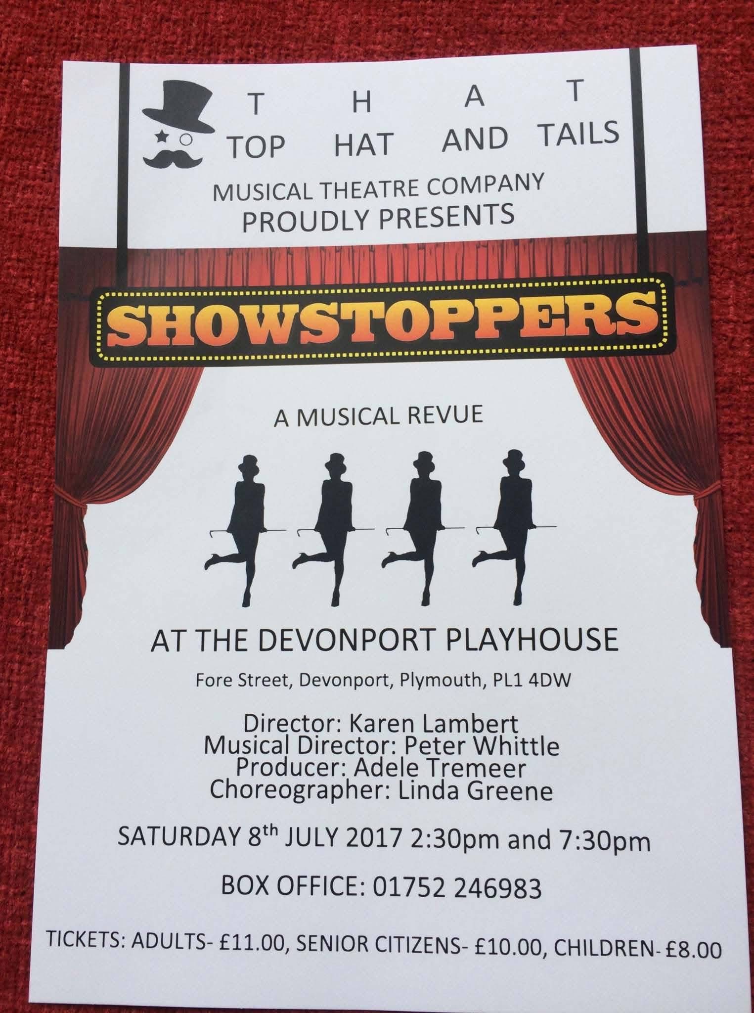 Showstoppers poster